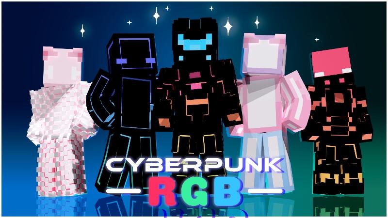 Cyberpunk RGB by Tetrascape | CHUNK - Minecraft Bedrock Marketplace ...