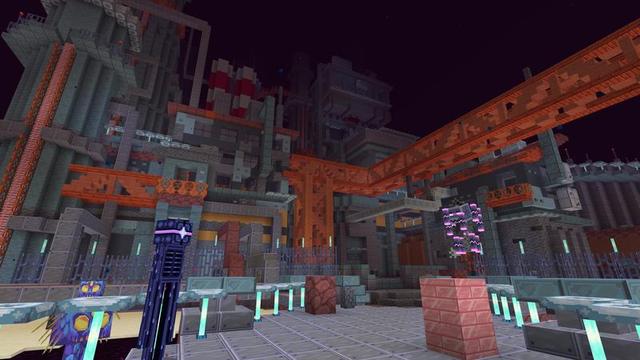 Screenshot of the Minecraft Bedrock Marketplace product Futuristic created by Tetrascape.