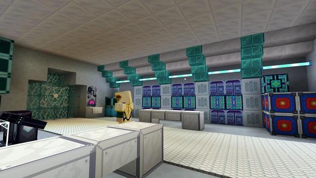 Screenshot of the Minecraft Bedrock Marketplace product Futuristic created by Tetrascape.