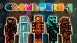 Thumbnail of the Minecraft Bedrock Marketplace product Geometric 1 created by Tetrascape.