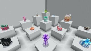 Screenshot of the Minecraft Bedrock Marketplace product Gifts Add-On created by Tetrascape.