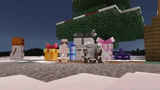Screenshot of the Minecraft Bedrock Marketplace product Gifts Add-On created by Tetrascape.