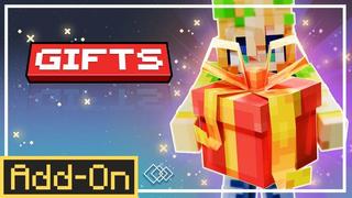 Thumbnail of the Minecraft Bedrock Marketplace product Add-Ons des cadeaux created by Tetrascape.