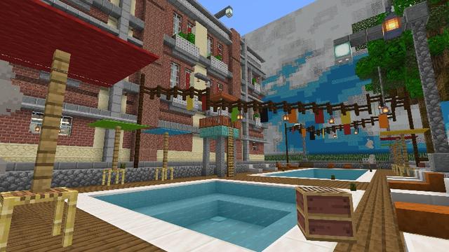 Screenshot of the Minecraft Bedrock Marketplace product Hide and Seek: Block Hunt! created by Tetrascape.