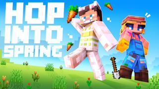 Thumbnail of the Minecraft Bedrock Marketplace product Hop into Spring created by Tetrascape.