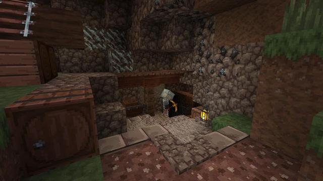 Screenshot of the Minecraft Bedrock Marketplace product Iron & Stone Your Medieval Era created by Tetrascape.