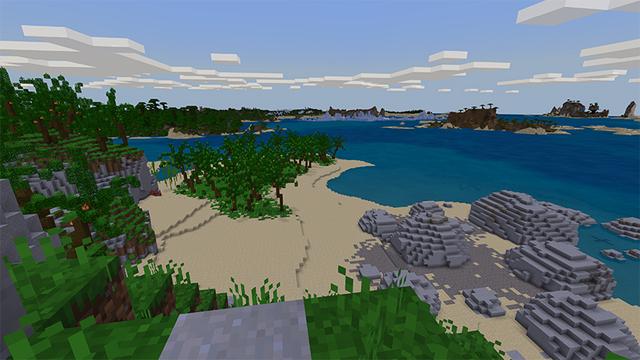 Screenshot of the Minecraft Bedrock Marketplace product Island Adventure created by Tetrascape.
