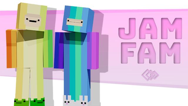 Thumbnail of the Minecraft Bedrock Marketplace product Jam Fam created by Tetrascape.
