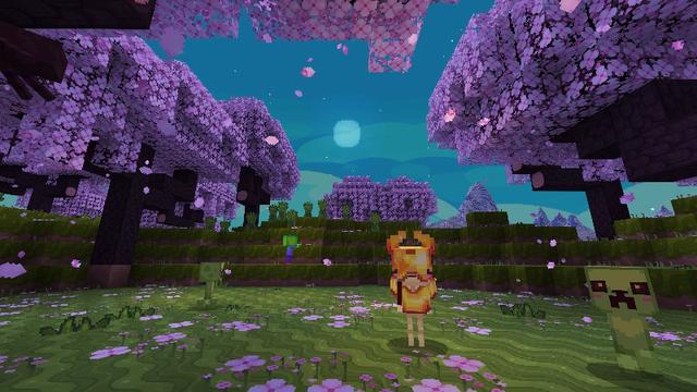 Screenshot of the Minecraft Bedrock Marketplace product Kawaii Anime created by Tetrascape.