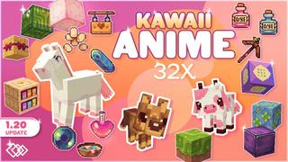 Thumbnail of the Minecraft Bedrock Marketplace product Kawaii Anime created by Tetrascape.