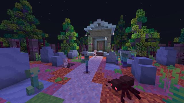 Screenshot of the Minecraft Bedrock Marketplace product Lo-Bit 8-bit created by Tetrascape.