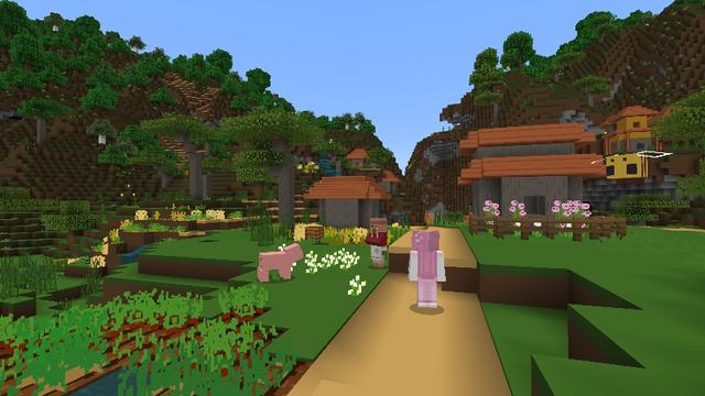 Screenshot of the Minecraft Bedrock Marketplace product Minimalist created by Tetrascape.