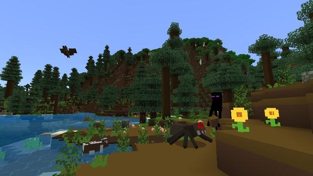 Screenshot of the Minecraft Bedrock Marketplace product Minimalist created by Tetrascape.