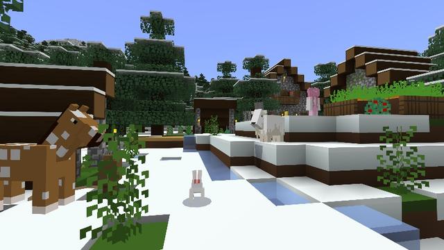 Screenshot of the Minecraft Bedrock Marketplace product Minimalist created by Tetrascape.
