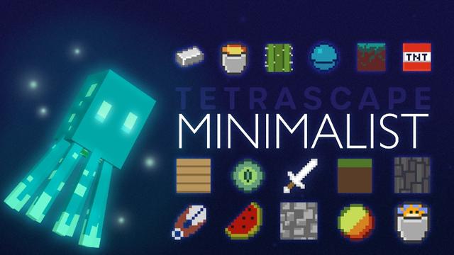 Thumbnail of the Minecraft Bedrock Marketplace product Minimalist created by Tetrascape.