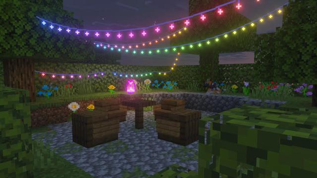 Screenshot of the Minecraft Bedrock Marketplace product More Lights created by Tetrascape.