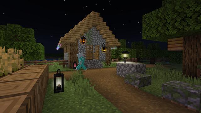 Screenshot of the Minecraft Bedrock Marketplace product More Lights created by Tetrascape.
