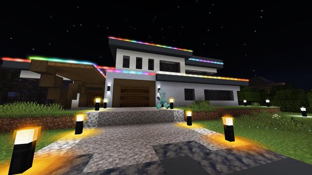 Screenshot of the Minecraft Bedrock Marketplace product More Lights created by Tetrascape.
