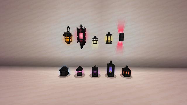 Screenshot of the Minecraft Bedrock Marketplace product More Lights created by Tetrascape.