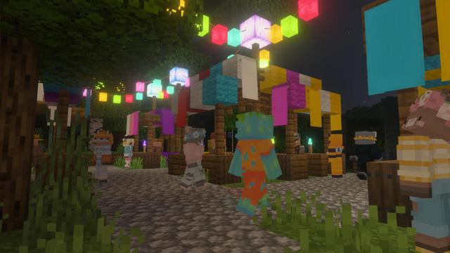 Screenshot of the Minecraft Bedrock Marketplace product More Lights created by Tetrascape.