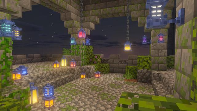 Screenshot of the Minecraft Bedrock Marketplace product More Lights created by Tetrascape.