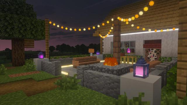 Screenshot of the Minecraft Bedrock Marketplace product More Lights created by Tetrascape.