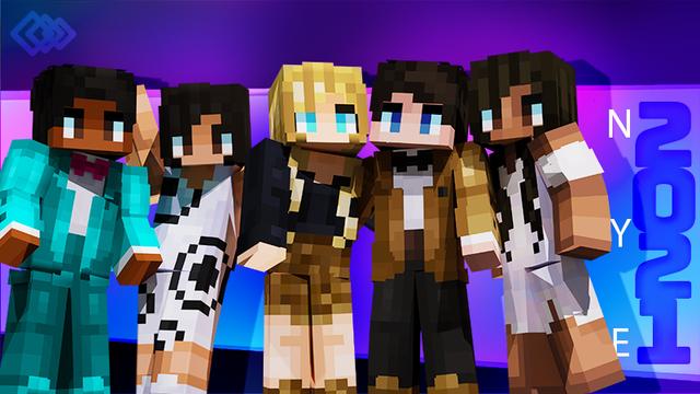 Thumbnail of the Minecraft Bedrock Marketplace product New Year's 2021 created by Tetrascape.