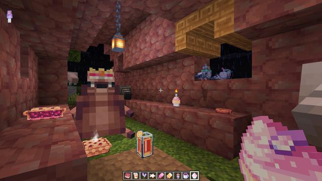 Screenshot of the Minecraft Bedrock Marketplace product NomCraft Add-On created by Tetrascape.