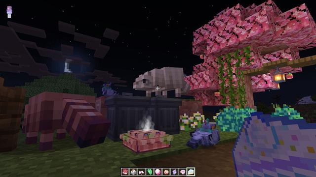 Screenshot of the Minecraft Bedrock Marketplace product NomCraft Add-On created by Tetrascape.