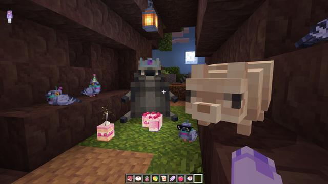 Screenshot of the Minecraft Bedrock Marketplace product NomCraft Add-On created by Tetrascape.