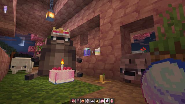 Screenshot of the Minecraft Bedrock Marketplace product NomCraft Add-On created by Tetrascape.