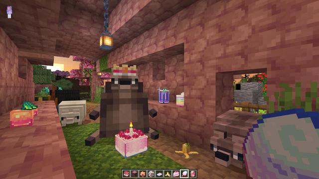 Screenshot of the Minecraft Bedrock Marketplace product NomCraft Add-On created by Tetrascape.