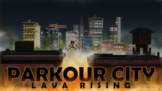 Thumbnail of the Minecraft Bedrock Marketplace product Parkour City: Lava Rising created by Tetrascape.
