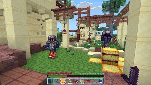 Screenshot of the Minecraft Bedrock Marketplace product PVP: Dragons Tooth created by Tetrascape.