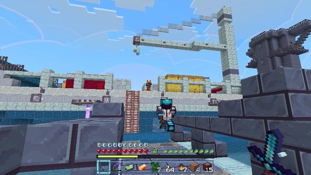 Screenshot of the Minecraft Bedrock Marketplace product PVP: Dragons Tooth created by Tetrascape.