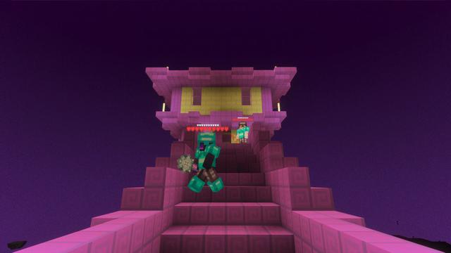 Screenshot of the Minecraft Bedrock Marketplace product PVP: Midnight Warrior created by Tetrascape.