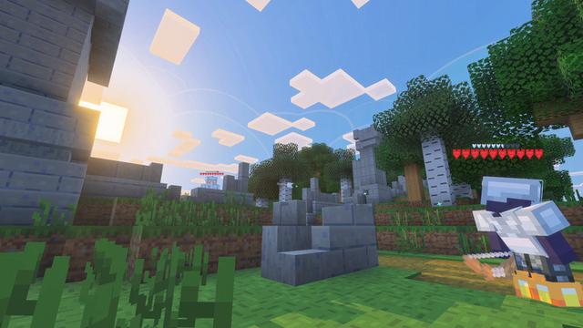 Screenshot of the Minecraft Bedrock Marketplace product PVP: Midnight Warrior created by Tetrascape.