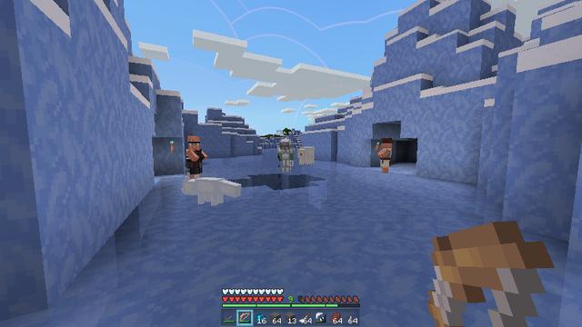 Screenshot of the Minecraft Bedrock Marketplace product PVP: Midnight Warrior created by Tetrascape.