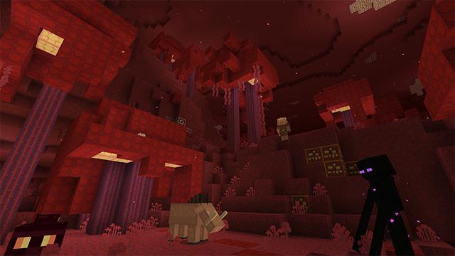 Screenshot of the Minecraft Bedrock Marketplace product PVP: Midnight Warrior created by Tetrascape.
