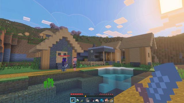 Screenshot of the Minecraft Bedrock Marketplace product PVP: Midnight Warrior created by Tetrascape.