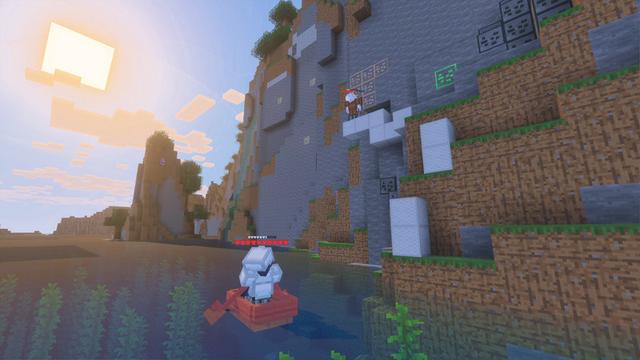 Screenshot of the Minecraft Bedrock Marketplace product PVP: Midnight Warrior created by Tetrascape.