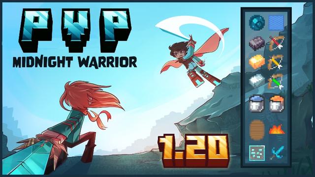 Thumbnail of the Minecraft Bedrock Marketplace product PVP: Midnight Warrior created by Tetrascape.