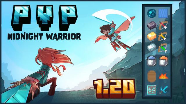 Thumbnail of the Minecraft Bedrock Marketplace product PVP : Guerrier de minuit created by Tetrascape.