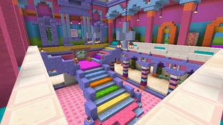 Screenshot of the Minecraft Bedrock Marketplace product Rainbow Mansion created by Tetrascape.