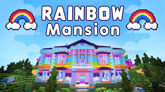 Thumbnail of the Minecraft Bedrock Marketplace product Rainbow Mansion created by Tetrascape.