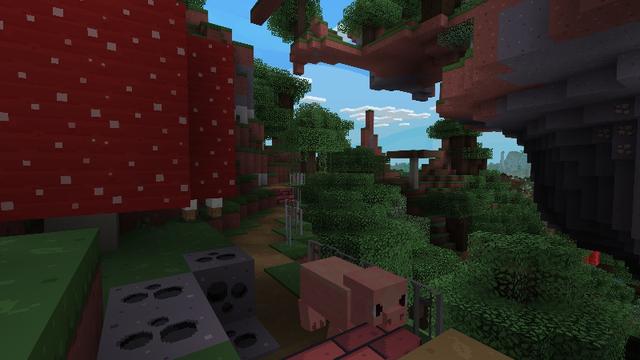 Screenshot of the Minecraft Bedrock Marketplace product Retro created by Tetrascape.