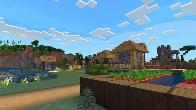 Screenshot of the Minecraft Bedrock Marketplace product Retro created by Tetrascape.