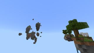 Screenshot of the Minecraft Bedrock Marketplace product Skyblock Plus 2 created by Tetrascape.