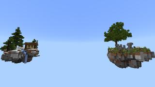 Screenshot of the Minecraft Bedrock Marketplace product Skyblock Plus 2 created by Tetrascape.