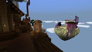 Screenshot of the Minecraft Bedrock Marketplace product Steampunk Skyblock created by Tetrascape.